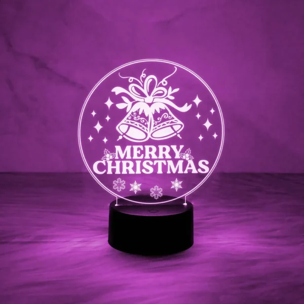 Lampa "Merry Christmas"