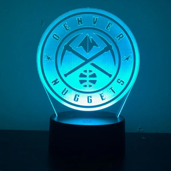 Lampa \"Denver Nuggets\" - Image 2